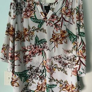 Worthington Floral Blouse - Multicolor
